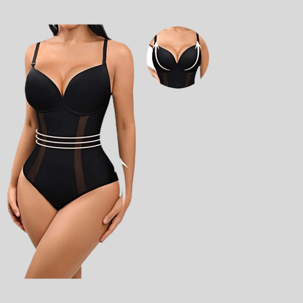 Sheer Panel Bodysuit