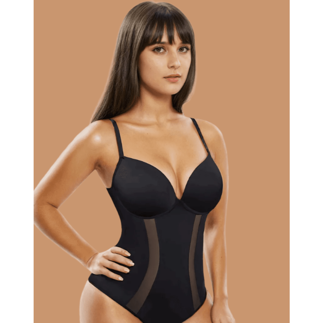 Sheer Panel Bodysuit