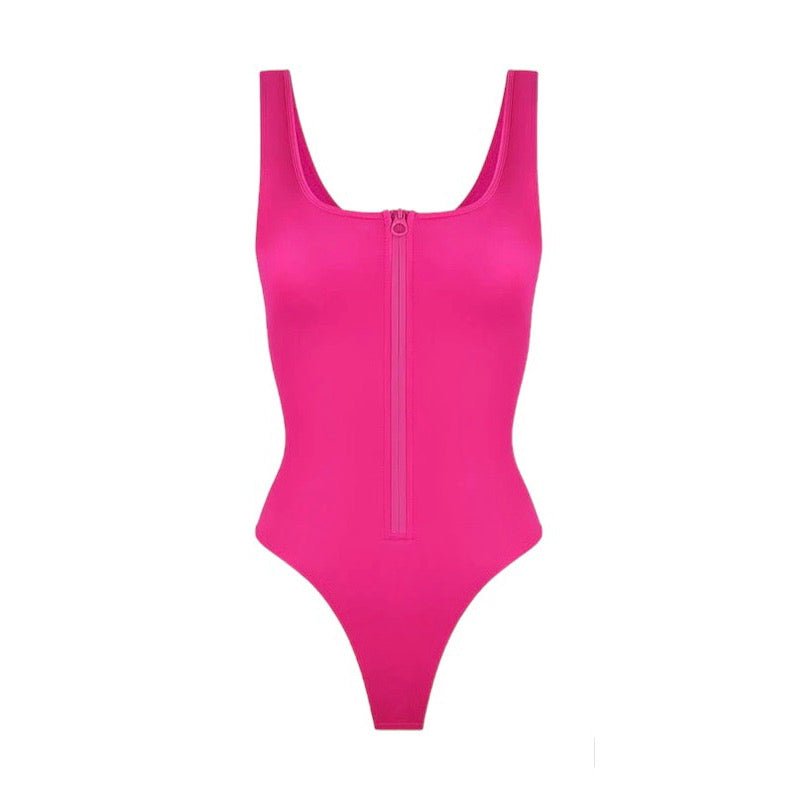 New! T|C Aqua High wasted thong swimsuit